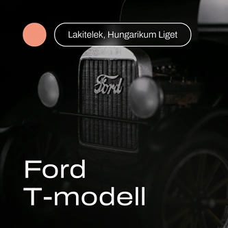 Ford T-modell makett
