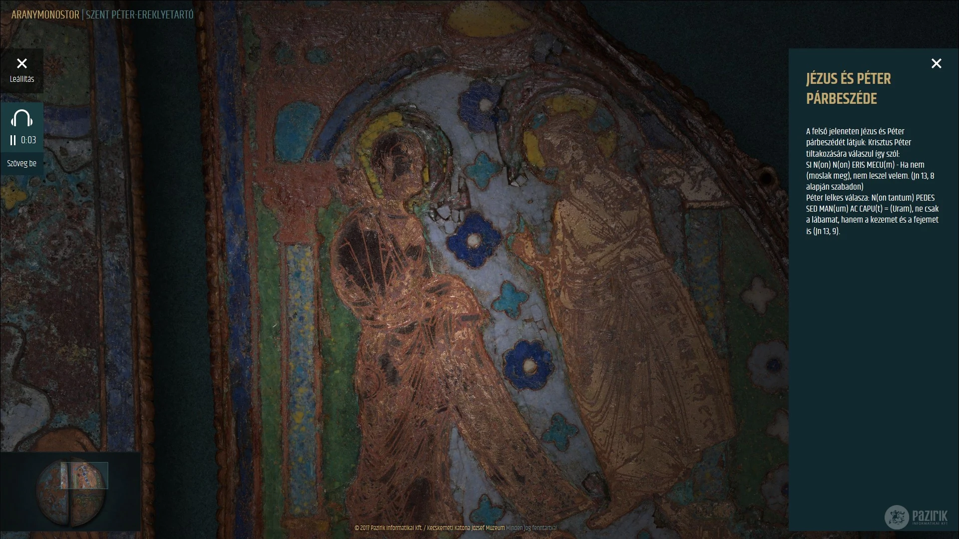 Szent Péter ereklyetartó