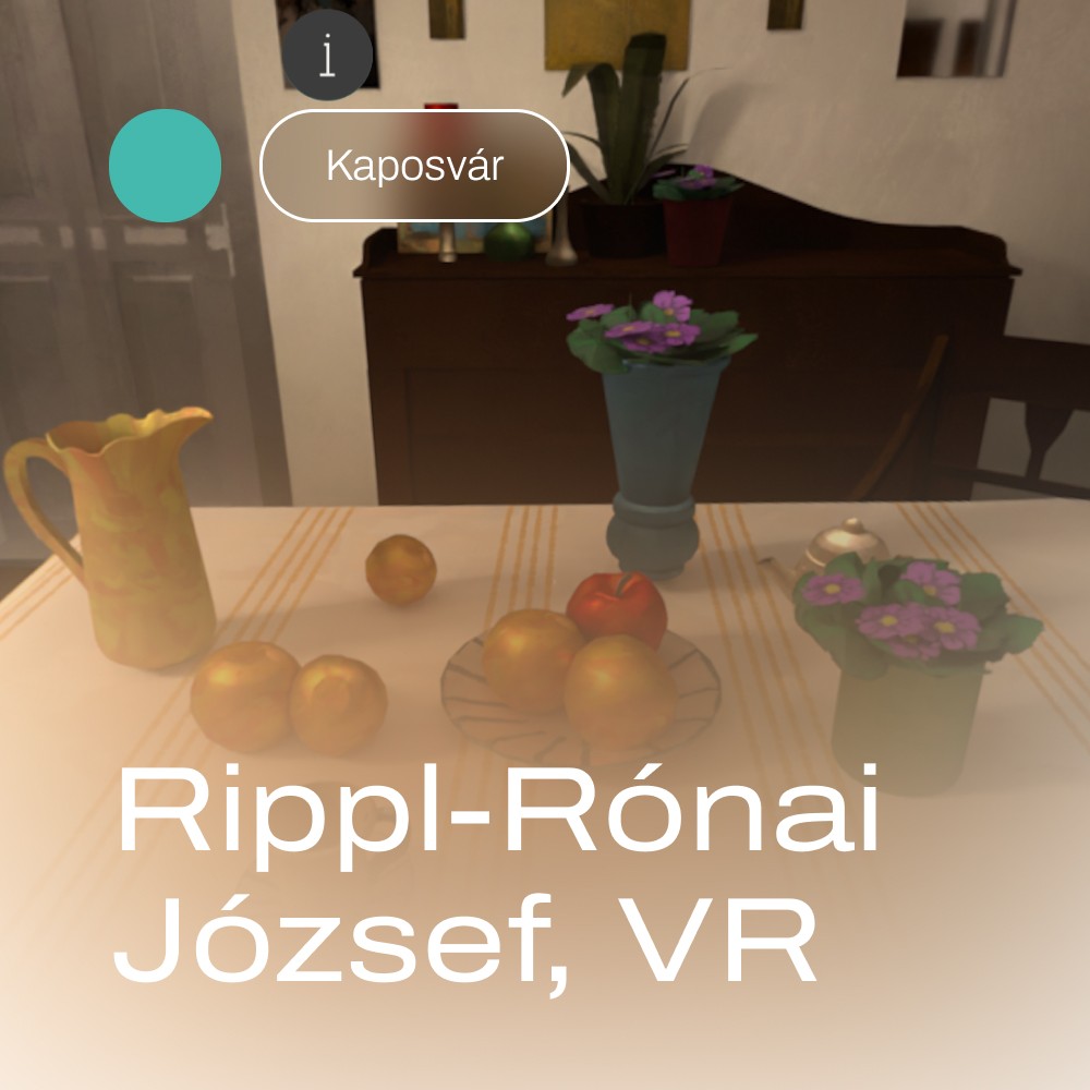 Rippl-Rónai József festőművész kaposvári otthona, VR alkalmazás