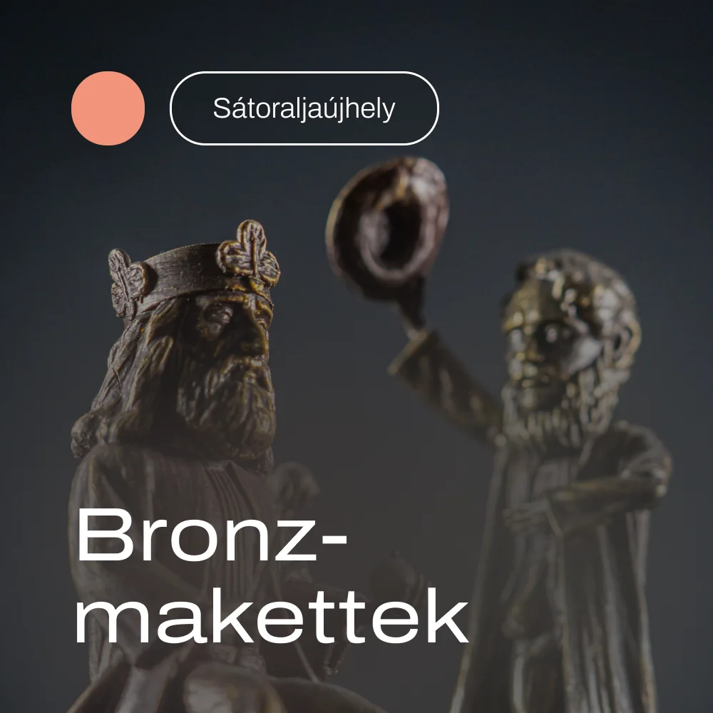 Bronzmakettek a Nemzeti Összetartozás Hídján