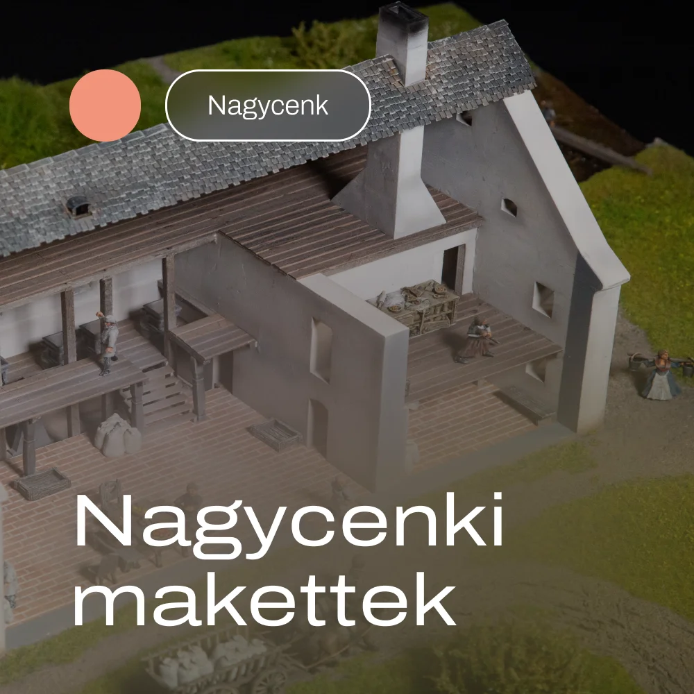 Makettek gróf Széchenyi István korából